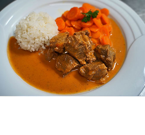 Kalbsrahmgulasch