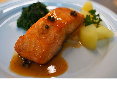 Lachsfilet