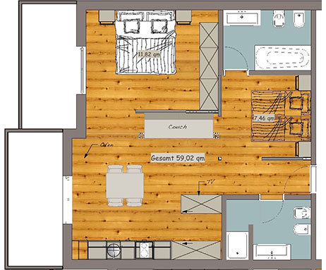 Appartement Zyprian